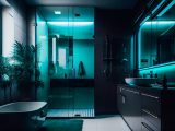 Pomysły na oświetlenie LED w łazience - inspiracje diodami LED w urządzaniu łazienki